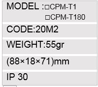Model Contactor Protector Seri M Model Contactor Protector Seri M